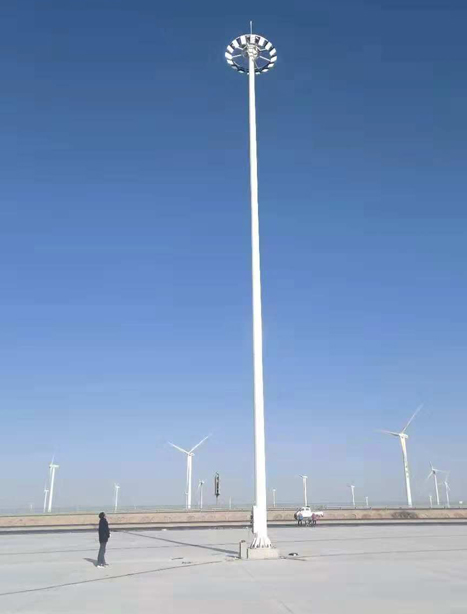 瓜州高速路服务区果洛高杆灯项目