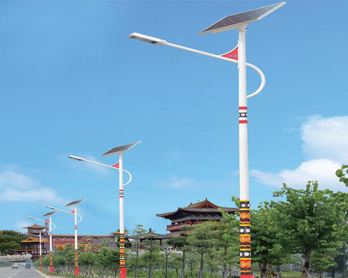 果洛民族特色路灯