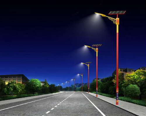 果洛民族特色路灯